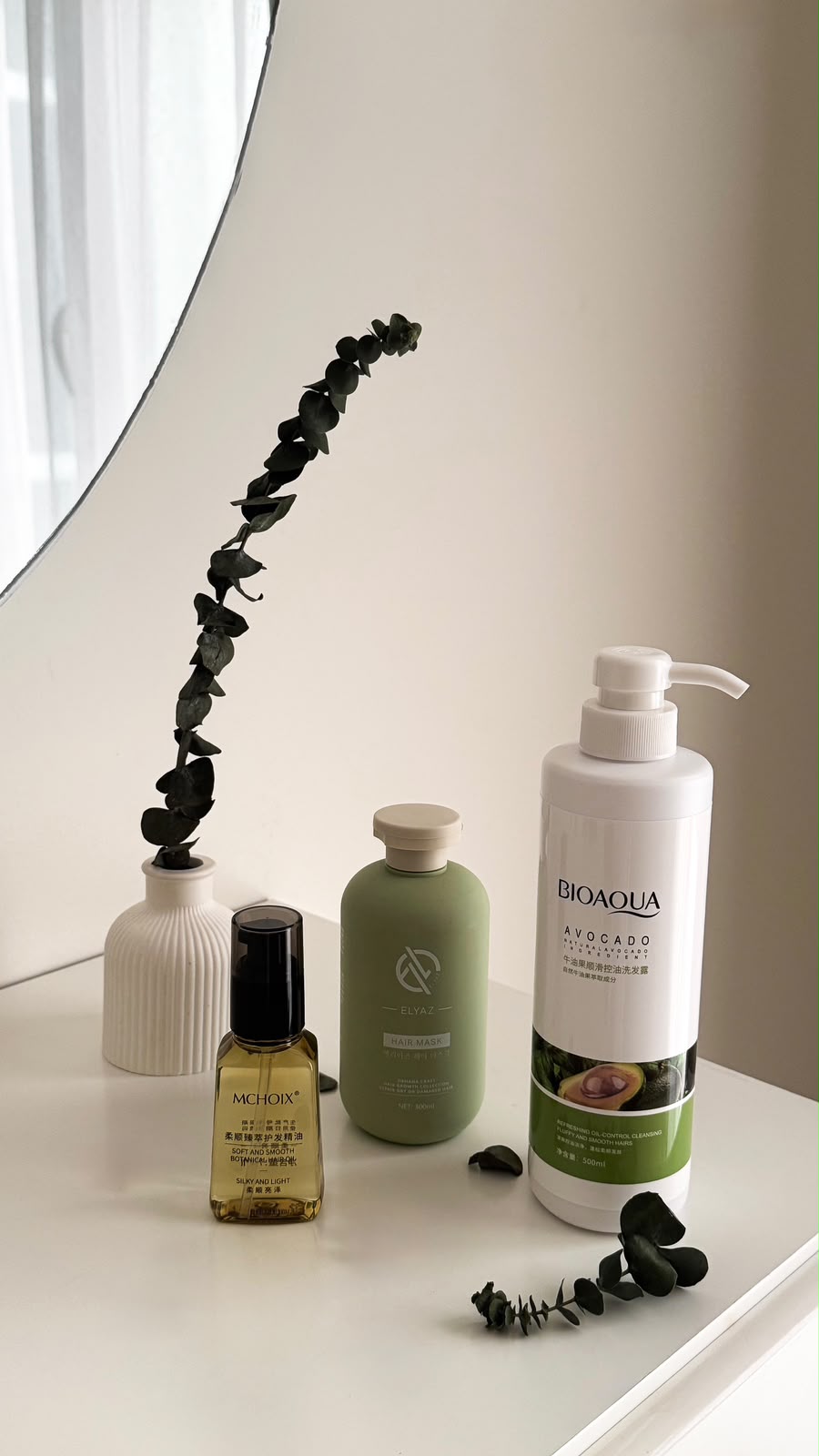 مجموعة العناية بالشعر الجديدة New hair care set